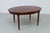 Danish Hepplewhite Oval Mahogany Dining Table by Farre Møbelfabrik, 1970s. Elegant oval dining room table with one...