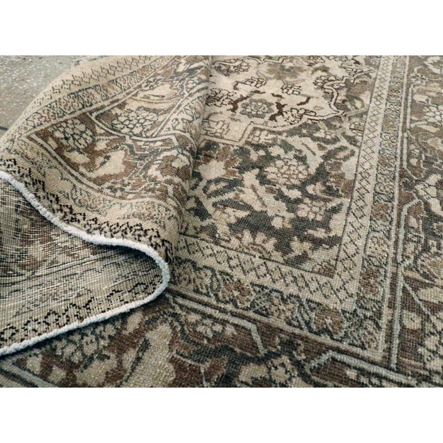 Galerie Shabab Collection Early 20th Century Persian Tabriz Rug For Sale In New York - Image 6 of 6