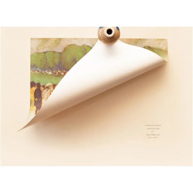 1940s 1940s After Pablo Picasso, "Longchamp" First Edition Period Swiss Lithograph For Sale - Image 5 of 8