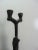 Mid-Century Folk Art Carved Hand Candlestick For Sale - Image 4 of 7