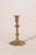 Pair of 19th Century Brass Candlesticks With Beveled Square Base