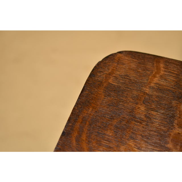 French Oak Side Table With Cabriole Legs, Circa 1900 For Sale - Image 13 of 13