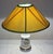 Vintage Belgian Table Lamp with White Porcelain Base, 1970s For Sale - Image 3 of 10
