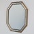 Gold Mirrored Console Table and Matching Octagonal Mirror from Deknudt, Belgium, 1980s, Set of 2 For Sale - Image 8 of 12