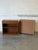 Wood Teak Nightstands Set of 2 With Open Shelves Danish Mid-Century Modern 1960s For Sale - Image 7 of 10
