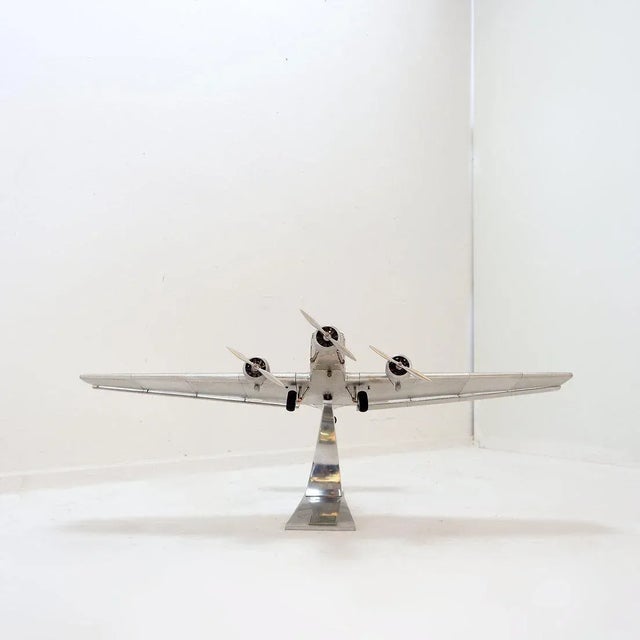 Metal Vintage Junkers Ju 52 Model, 1970s For Sale - Image 7 of 16