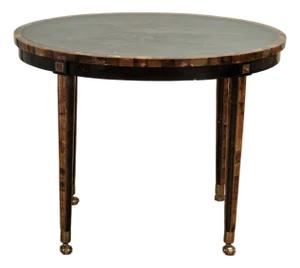 Vintage Oval Pen Shell Coffee Table by Maitland Smith