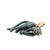 Cartier Vintage Cartier Panthere Diamond Silverium Black Silver 18k Yellow Gold Pendant For Sale - Image 4 of 9