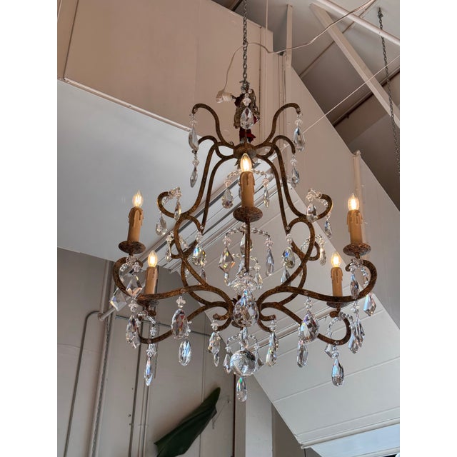 Dennis & Leen Chantilly Chandelier For Sale - Image 9 of 12