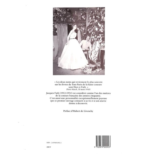 "Jacques Fath" 1993 Guillaume, Valerie For Sale - Image 11 of 12