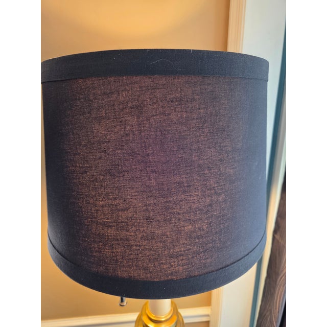 Vintage Mid Century Modern Brass Stiffel Lamps - A Pair For Sale In Indianapolis - Image 6 of 16