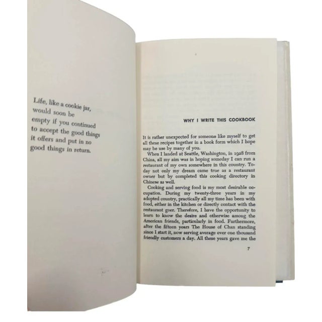 Mid-Century Modern House of Chan Restaurant Nyc Cookbook 1952 New York City Chinese Food For Sale - Image 3 of 12