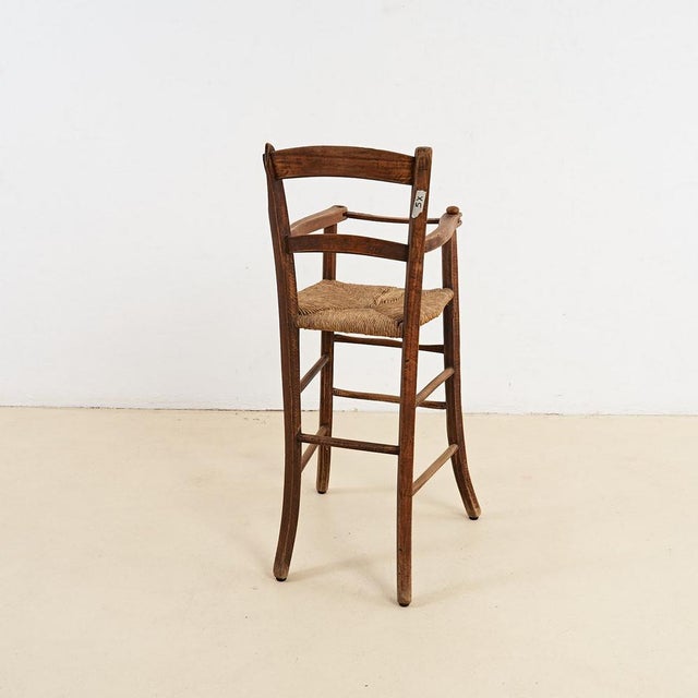 Vintage Children's High Chair For Sale - Image 5 of 6