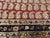 Vintage Persian Malayer Area Rug, Hand-Knotted Wool, Allover Paisley Pattern, Red & Navy, 3x3 For Sale - Image 12 of 14