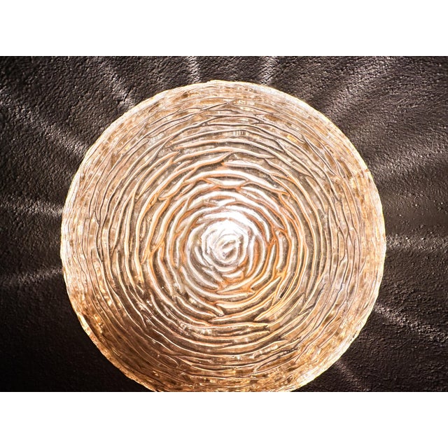 Gold Vintage Amber Wall Lights, 1970s, Set of 2 For Sale - Image 8 of 10