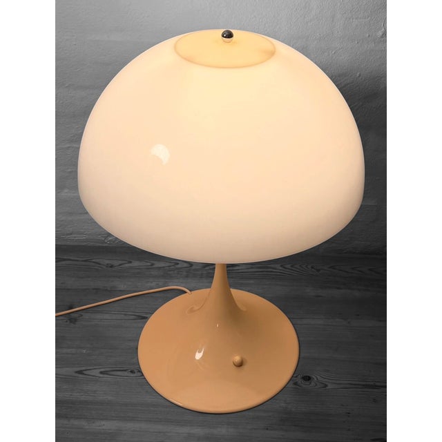 Metal Panthella 23430 Table Lamp by Verner Panton for Louis Poulsen, Denmark For Sale - Image 7 of 13