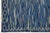 Contemporary Handmade Oceanic Blue Wave Kilim Wool Area Rug Luxury Flat-Weave For Sale - Image 9 of 12