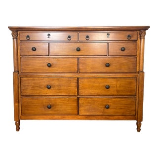 Tommy Bahama Large and Tall British Colonial 11 Drawer Dresser For Sale