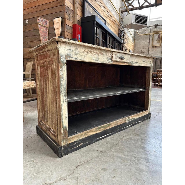 Patinated Counter, Late 19th Century For Sale - Image 4 of 15