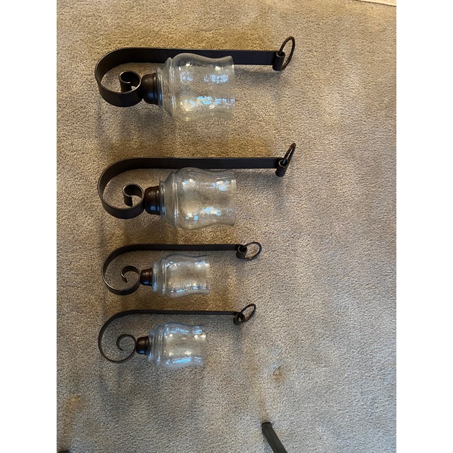 1990s Wall Candle Sconces- Set of 4 For Sale In New York - Image 6 of 6