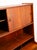 Mid Century Danish Modern Secretary Desk Bureau Denmark Vintage Drawers Vanity For Sale - Image 10 of 12