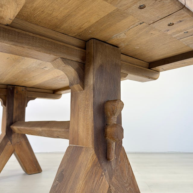 Brown De Puydt Dining Table For Sale - Image 8 of 11