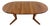 Danish Solid Cherry Oval Dining Table With 2 Leaves - 70"-108" For Sale