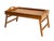 Offered is a vintage 1970s Teak Wood folding tray with handles. Ideal for breakfast in bed, serving TV snacks, or working...