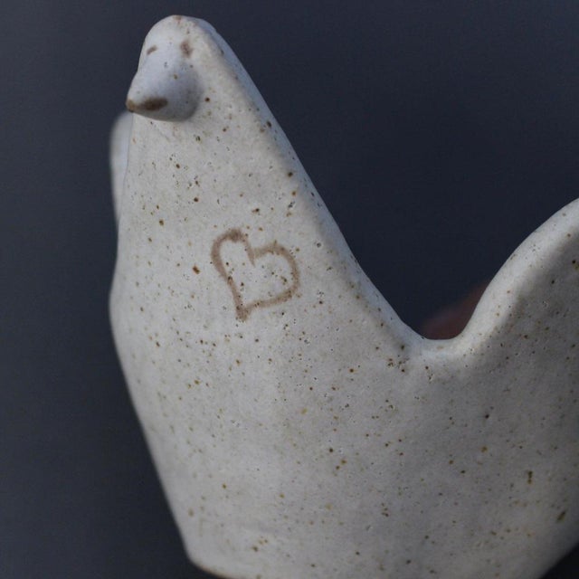 Vintage Italian Ceramic Dove by Bruno Gambone, 1970s For Sale - Image 16 of 18