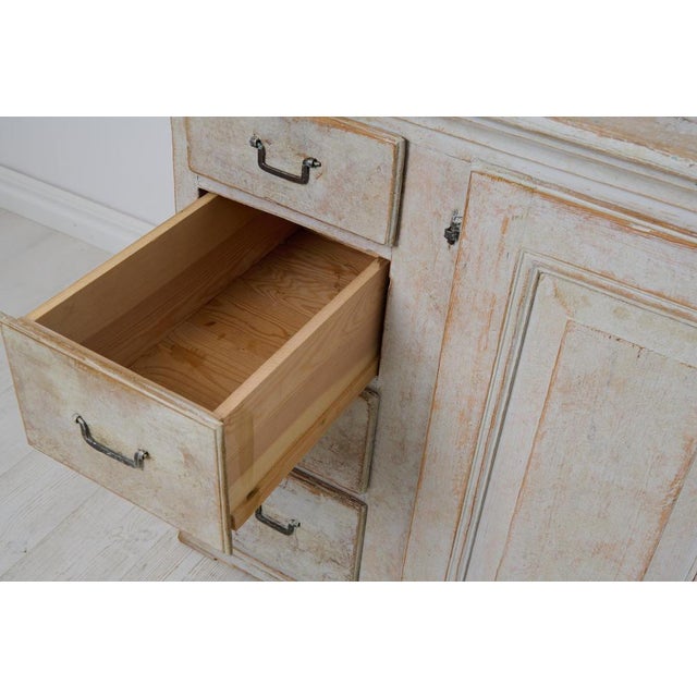 Swedish Country Sideboard with Drawers and Doors For Sale - Image 12 of 14