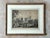 Mid 20th Century Vintage Framed Architectural Print For Sale - Image 5 of 12