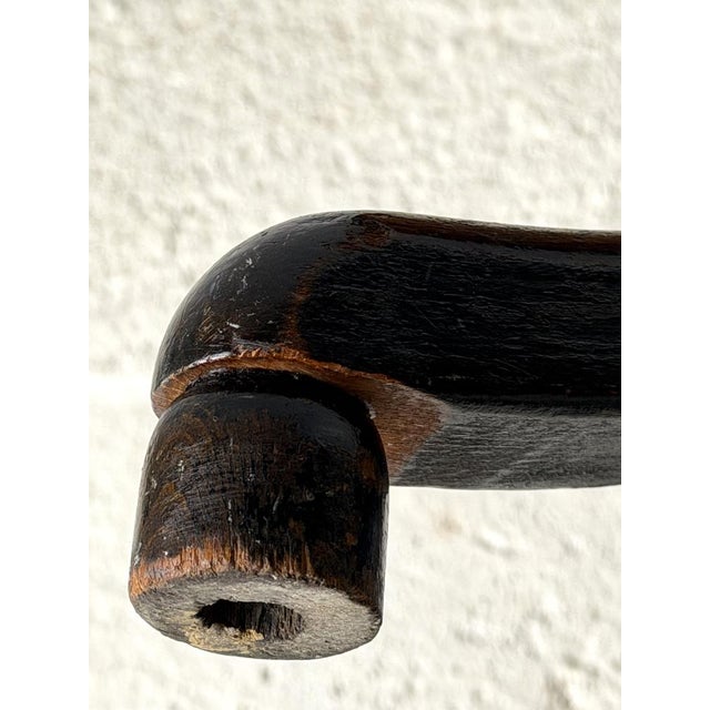 Bentwood Swivel Stool from Fischel, 1930s For Sale - Image 11 of 18