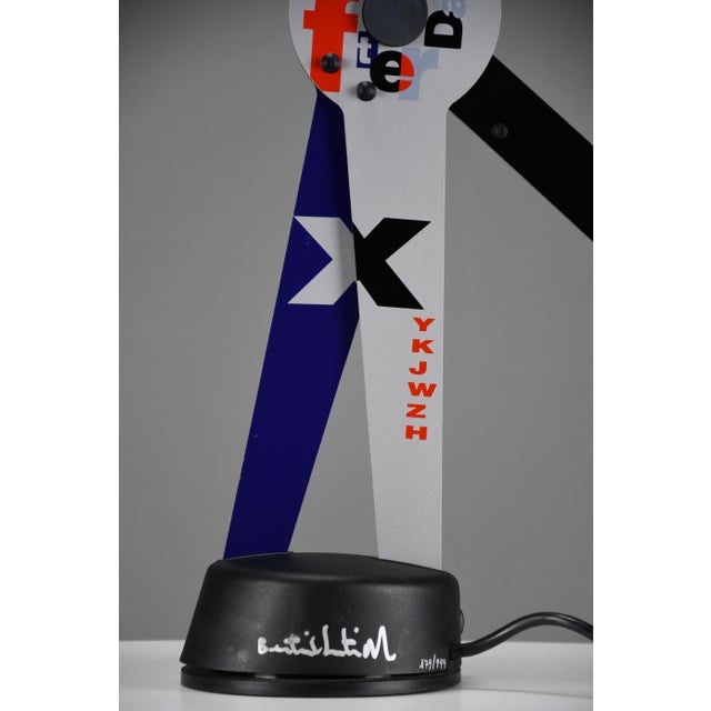 Pierrot Table Lamp Limited Edition 179/999 by Afra & Tobia Scarpa for Flos, Italy, 1991 For Sale - Image 10 of 17