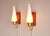 Mid-Century Scandinavian Modern Wall Lamps with Teak Panels attributed to Örsjö, Set of 2 For Sale - Image 13 of 13