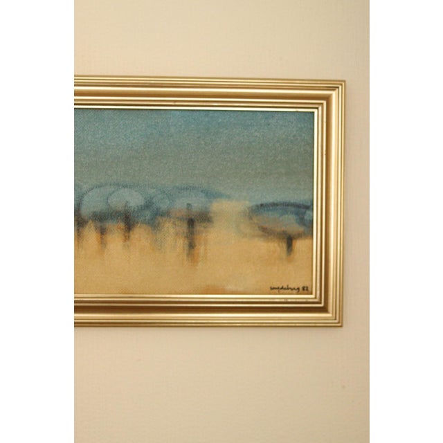 Mats Sandeberg, Trees, 1982, Oil on Panel, Framed For Sale - Image 10 of 17