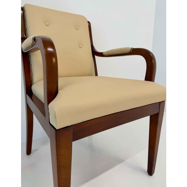 Vintage Italian Neoclassical Dining Chairs, 1950s, Set of 12 For Sale - Image 9 of 14