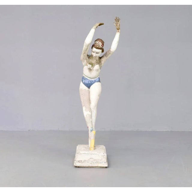 Parisian Artist, Statue of a Ballerina, 20th Century, Concrete For Sale - Image 12 of 12