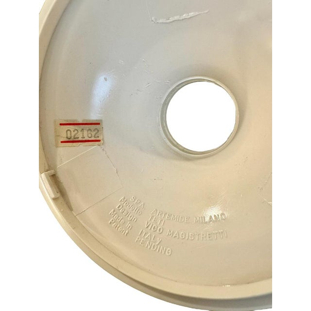 Teti Wall Lamp by Vico Magistretti for Artemide, 1970s, in Flawless conditions. Designed 1970 to 1979 This piece has an...