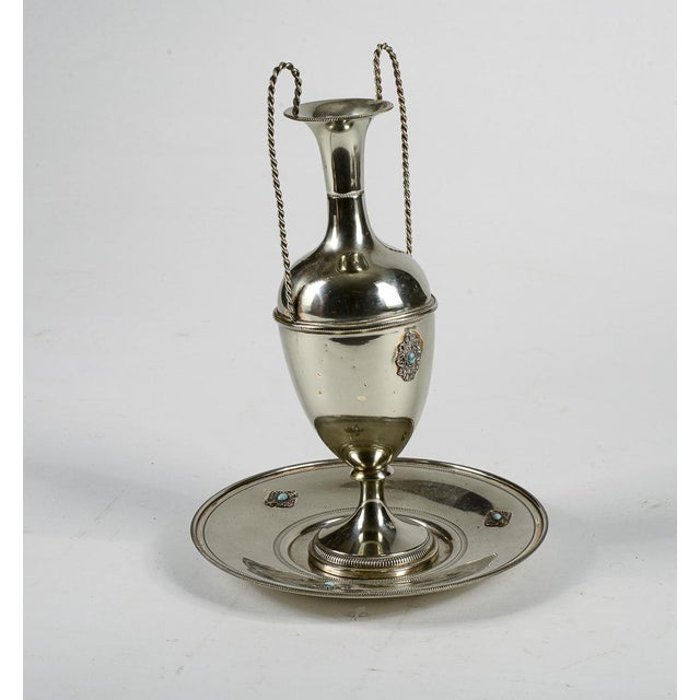 1960s Amphora Centrepiece Metal, 1960s, Set of 2 For Sale - Image 5 of 10