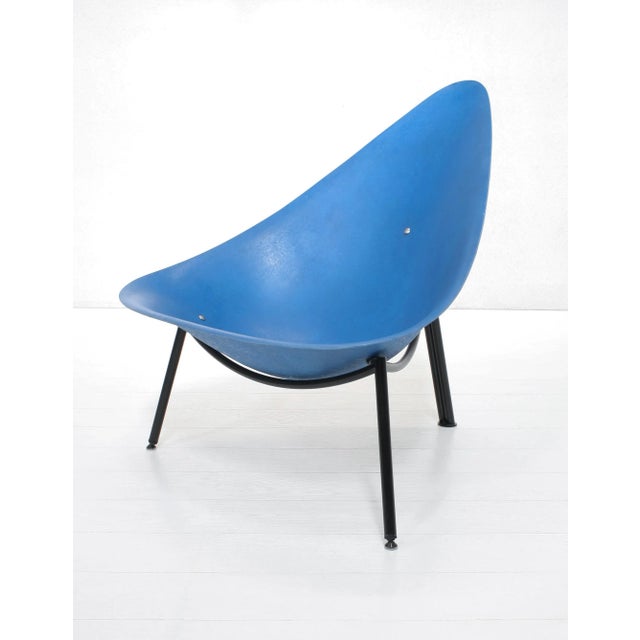 Tripod Fiberglass Armchair by Ed Mérat, 2000s, in Very Good conditions. Designed 1950 to 1959 I have official proof of...