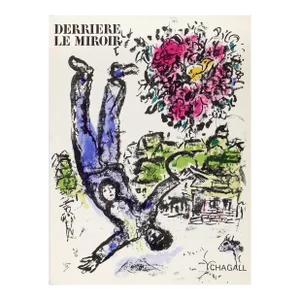 Le Bouquet de l'Artiste (Cover) from Derriere Le Miroir No. 147 (Cramer 59), Marc Chagall Lithograph