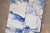 18th Century 18th Century Portuguese Blue & White Scenic Baroque Tiles, Antique Set of 8 For Sale - Image 5 of 9