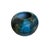 A “Sea Garden" ceramic vase designed by Alvino Bagni (1919-2009). Made in Italy The vase has a mottled green, blue, and...