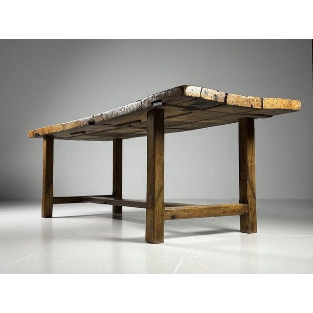 French Monastery Table in Wood For Sale - Image 11 of 18