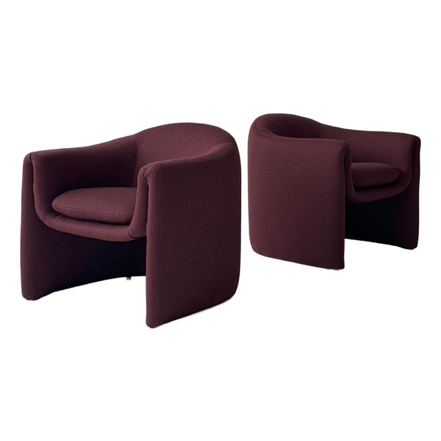 1980s Freeform Chairs Attributed to Vladimir Kagan for Preview For Sale