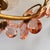 Italian Art Nouveau Chandeliers in Pink Murano Glass and Brass, Early 1900s, 1890s, Set of 2 For Sale - Image 14 of 18