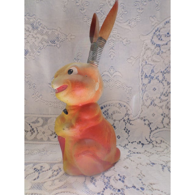 Children's Antique Rare Palmer Cox Brownie Paper Mache Halloween Rabbit Candy Container For Sale - Image 3 of 9