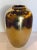 2020s Large Modern Gold Drip Glazed Vase For Sale - Image 5 of 5
