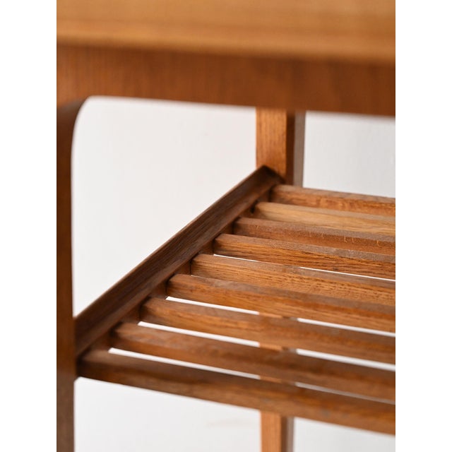 Wood Scandinavian Oak Coffee Table, 1960s For Sale - Image 7 of 10