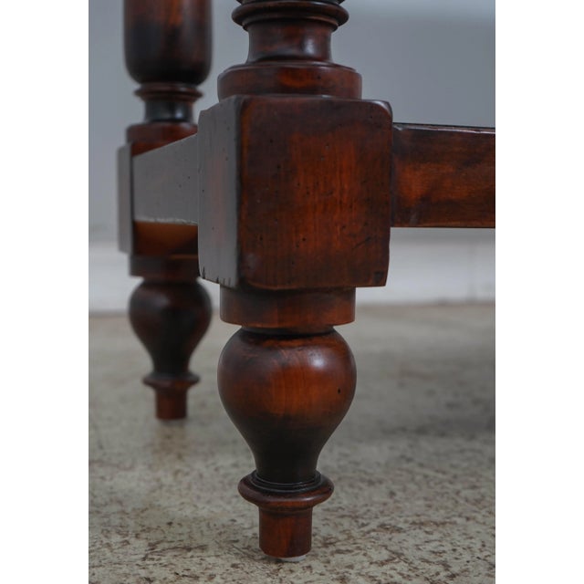 Henredon Acquisitions Marble Top Console Table Server For Sale - Image 10 of 12